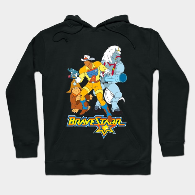 Bravestarr 80s Hoodie by Unfluid